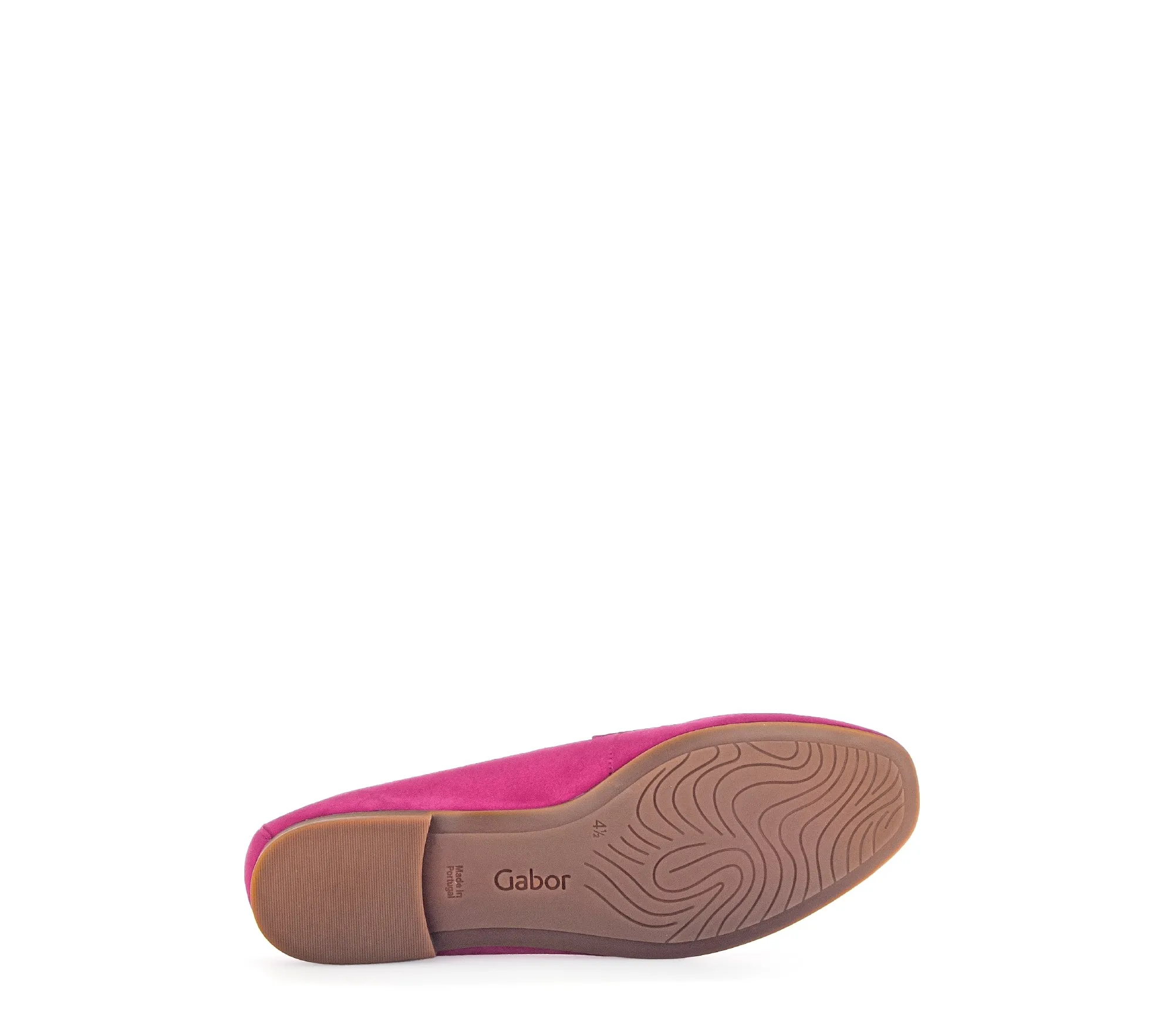 GABOR - 45.211.34 FLAT LOAFER - PINK SUEDE