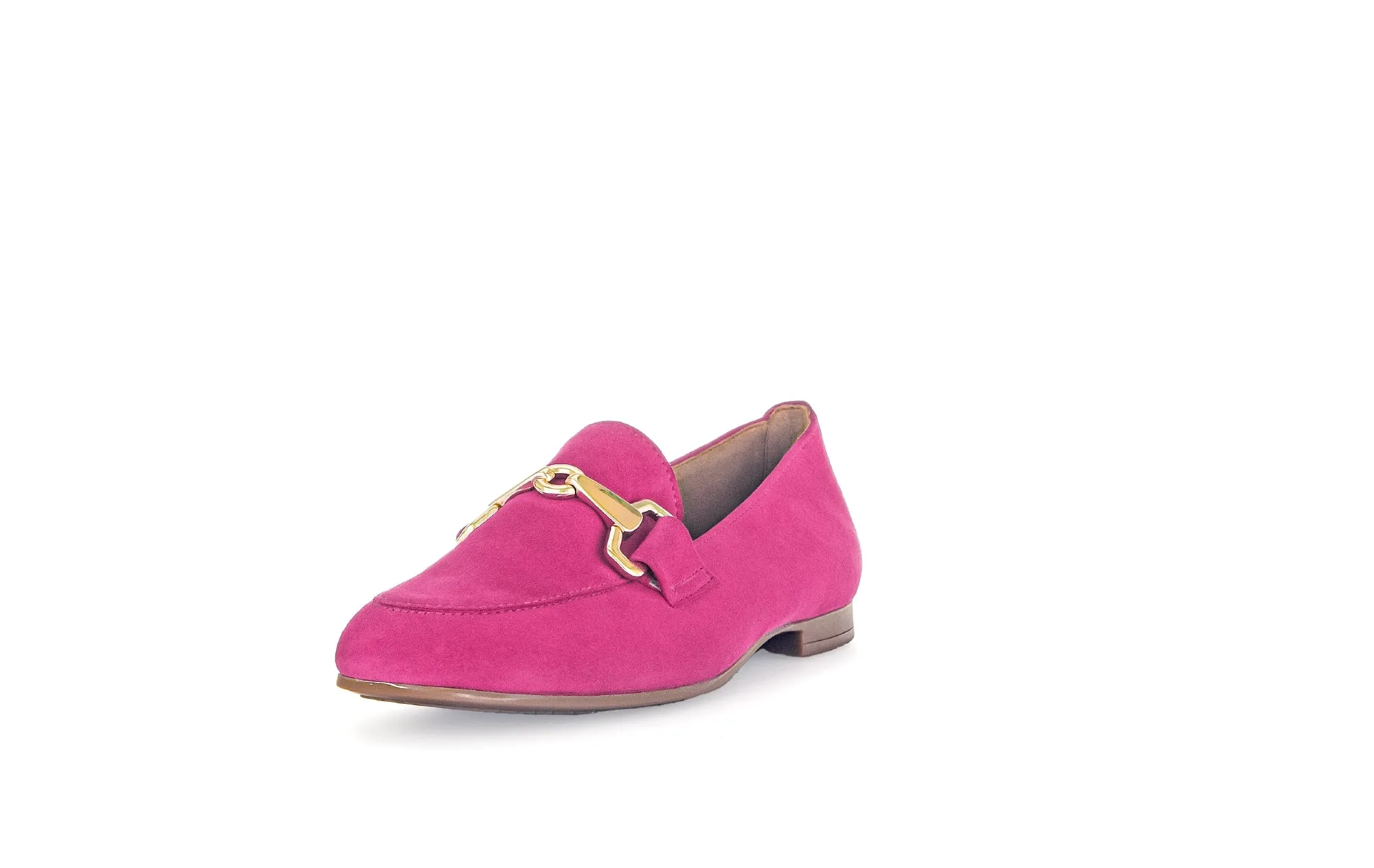 GABOR - 45.211.34 FLAT LOAFER - PINK SUEDE