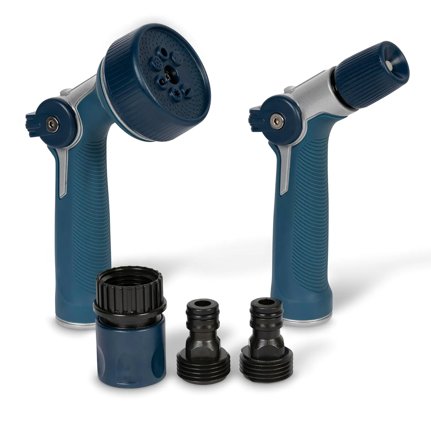 Gilmour Dual Hose Nozzle Set with a Mist to Stream Water Sprayer and a 7 Adjustable Spray Pattern Spray Nozzle