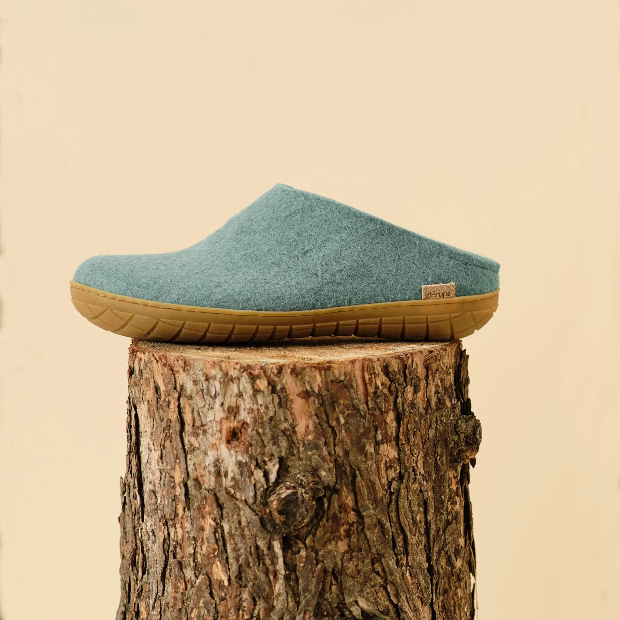 Glerups The Slip On North Sea - Honey Rubber Sole