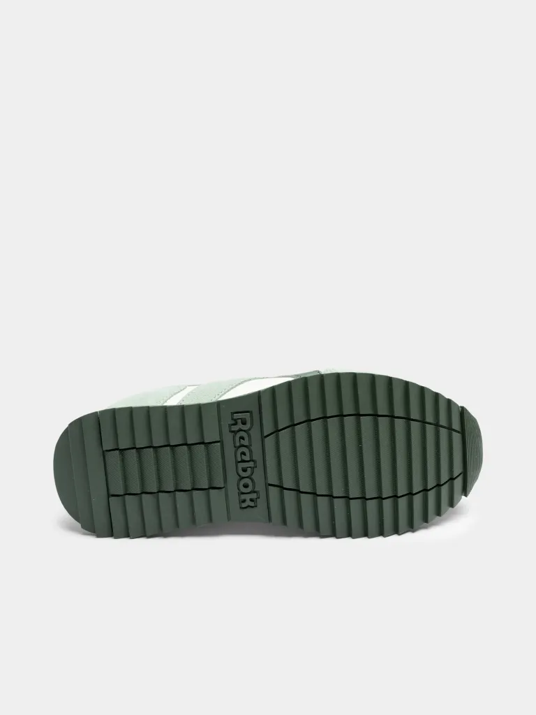 Glide Ripple Double Sneaker in Chalk / Hybrid Green / Breakaway Green