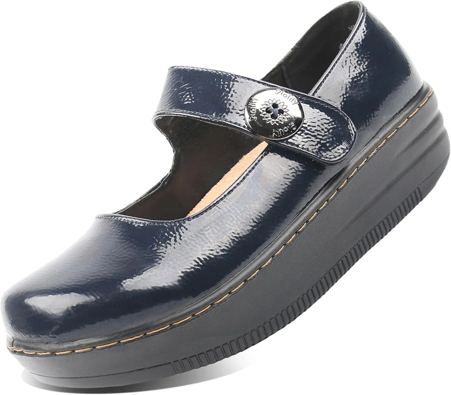 Glolily Women's Comfort Clogs- Professional Lightweight Slip-Resistant Work Shoe with Extra Cushion and Removeable Orthotic Arch Support Footbed for Women