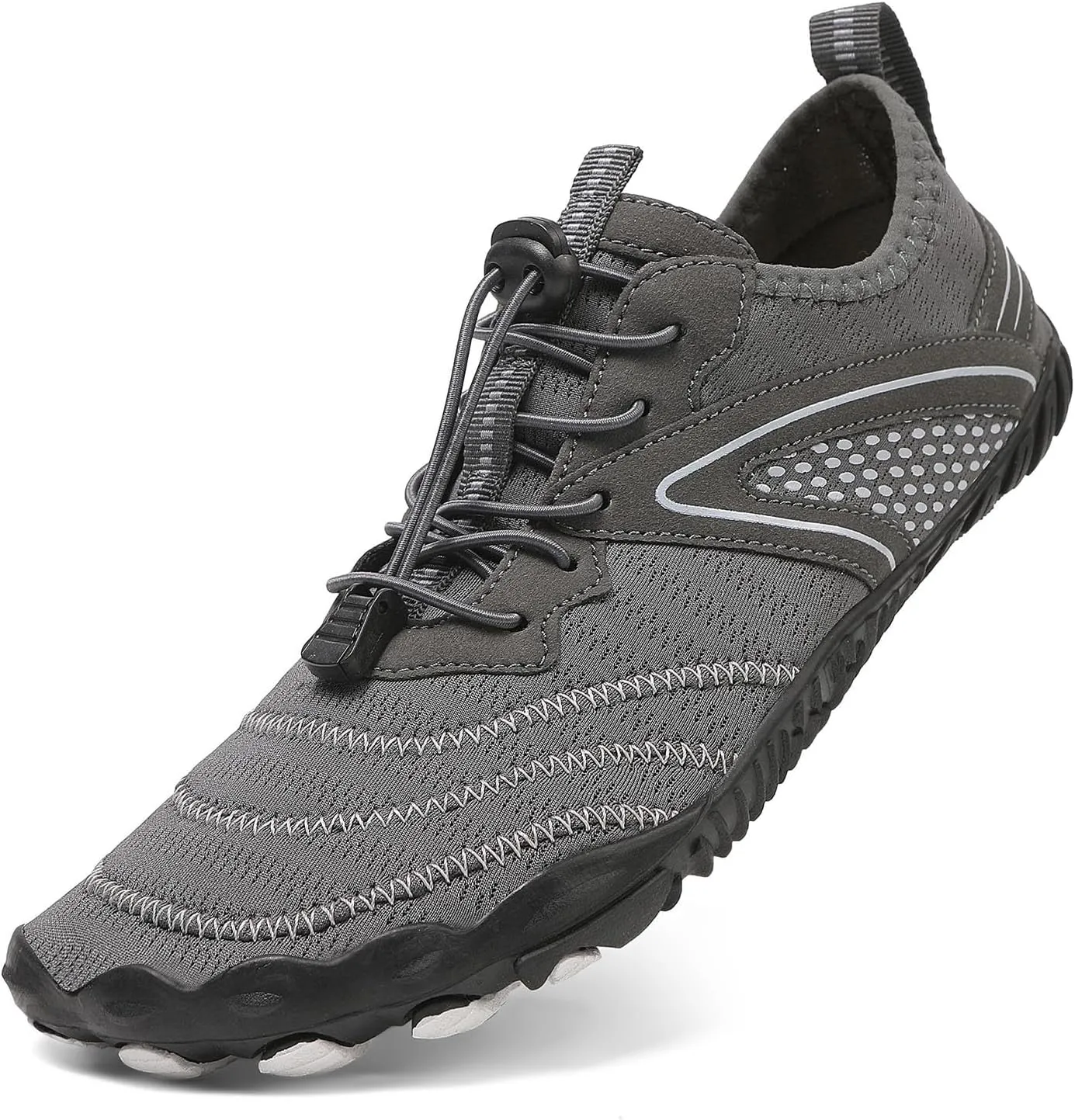 Grounding Shoes for Women Men Pro Footwear Barefoot Shoes Wide Toe Box Healthy Non Slip Athletic Hiking Shoe Outdoor Beach Pool Swim Footwear for Soft Comfortable