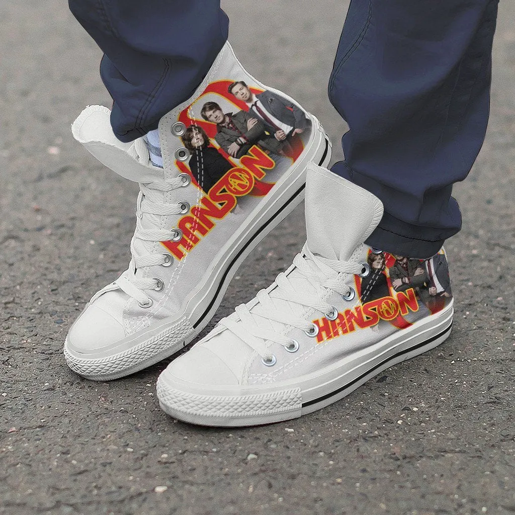 hanson ladies high top sneakers