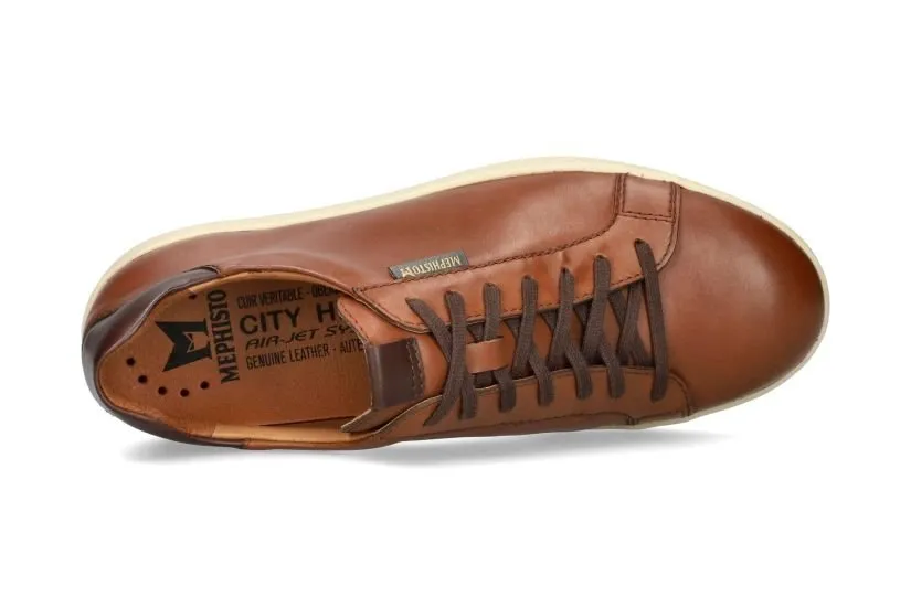'Hasko' men's lace-up sneaker - brown