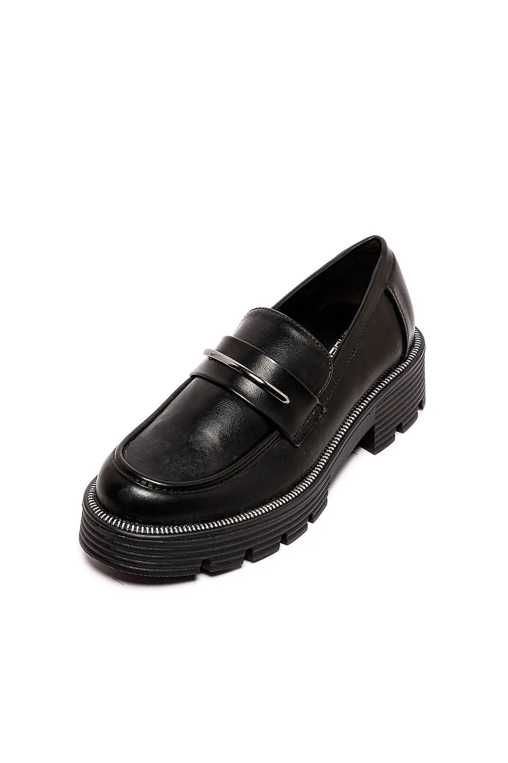Heeled Loafer Shoes