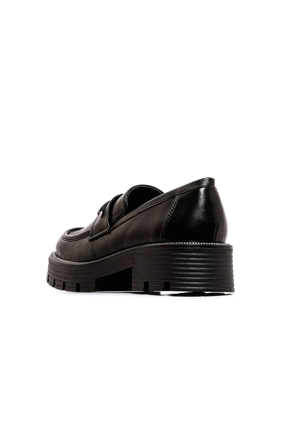 Heeled Loafer Shoes