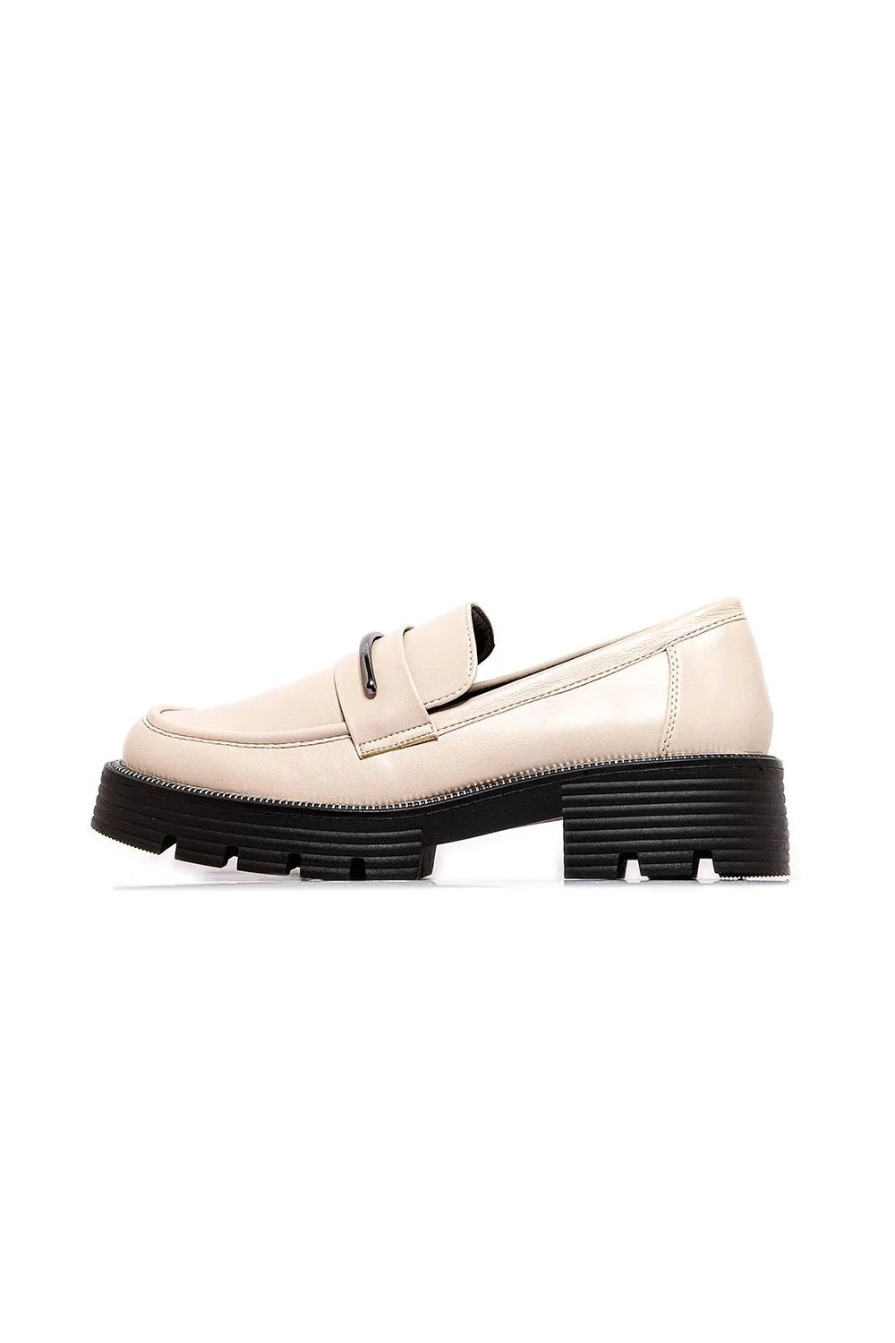 Heeled Loafer Shoes