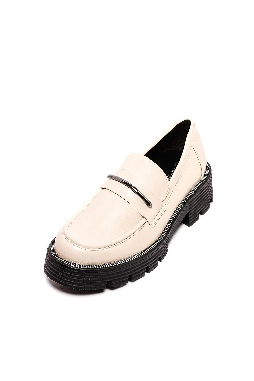 Heeled Loafer Shoes