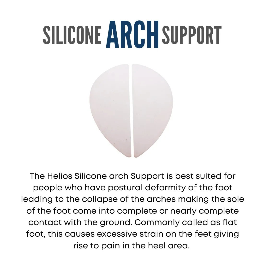 Helios Silicone Arch Support