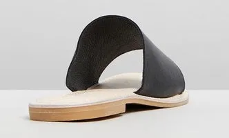 Human Premium Trinity Leather Slide