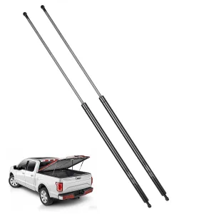 HUOPO 28 inch 80 lb/356 N Gas Struts Shocks 28" Lift Support for Tonneau Cover Truck Undercover Replacement Parts Pickup RV Bed Cover Boat Engine Trailer Hatch Trap Door Heavy Lid,2pcs