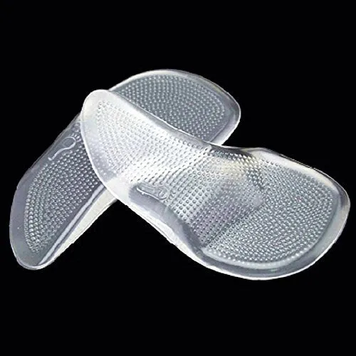 Importikaah Silicone Gel Orthotic High Heels Flat Foot Unisex Shoe Insoles