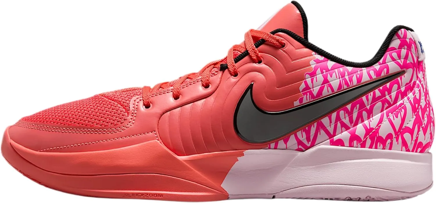 Ja 2 "Nightmare Basketball Shoes (HQ2638-600, University Red/Black/Jade Horizon/)