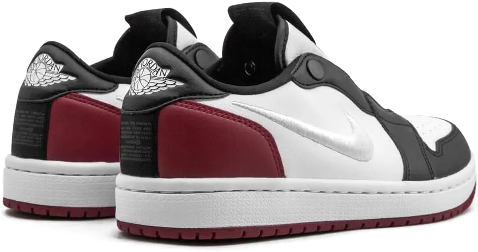 Jordan Nike Women's Shoes Air 1 Retro Low Slip Black Toe AV3918-102