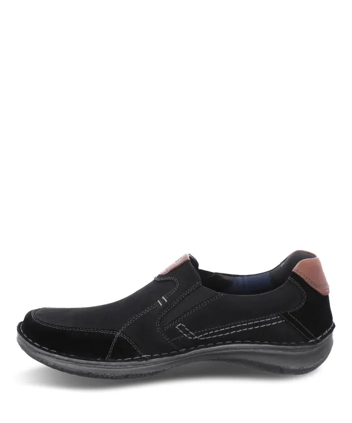Josef Seibel Anvers Black Leather Shoe