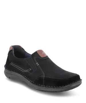 Josef Seibel Anvers Black Leather Shoe
