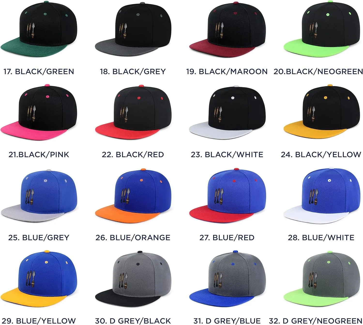 JPAK Archaeology Dig Tools Hip-Hop Snapback Hat Embroidered Baseball Cap Trowel Shovel