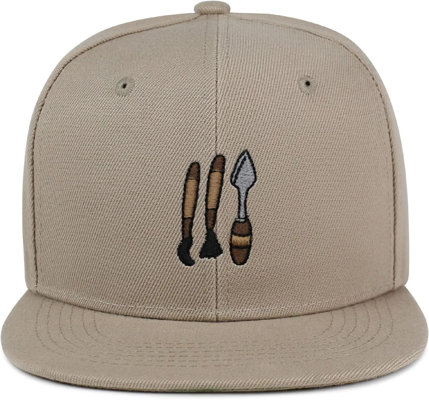 JPAK Archaeology Dig Tools Hip-Hop Snapback Hat Embroidered Baseball Cap Trowel Shovel