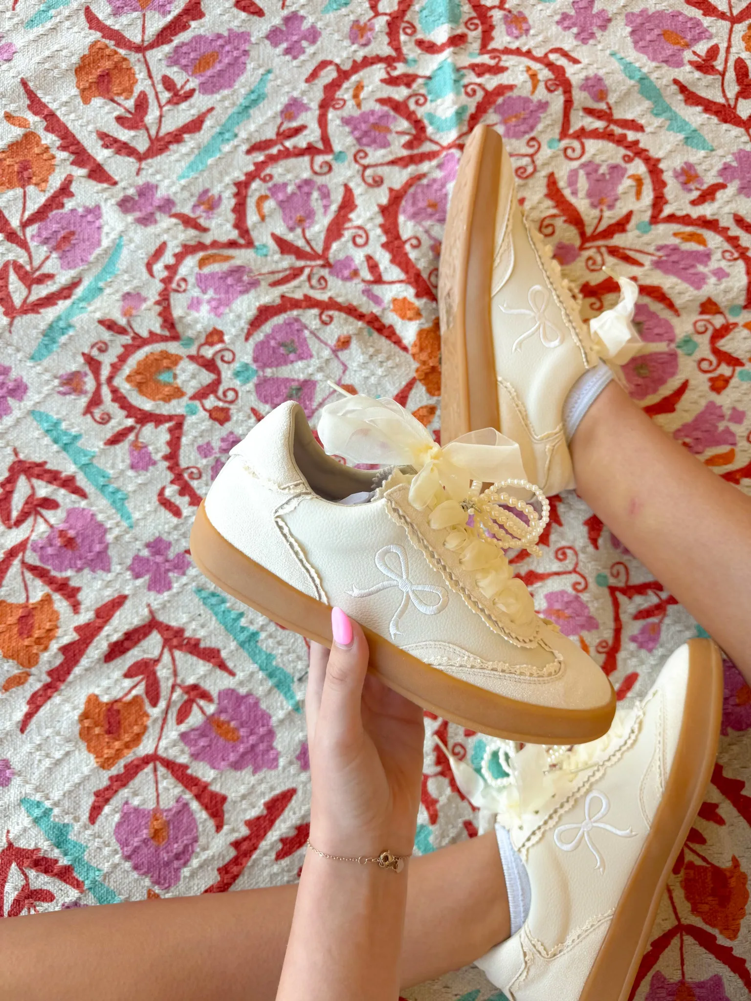 Julie Ribbons & Bows Sneakers