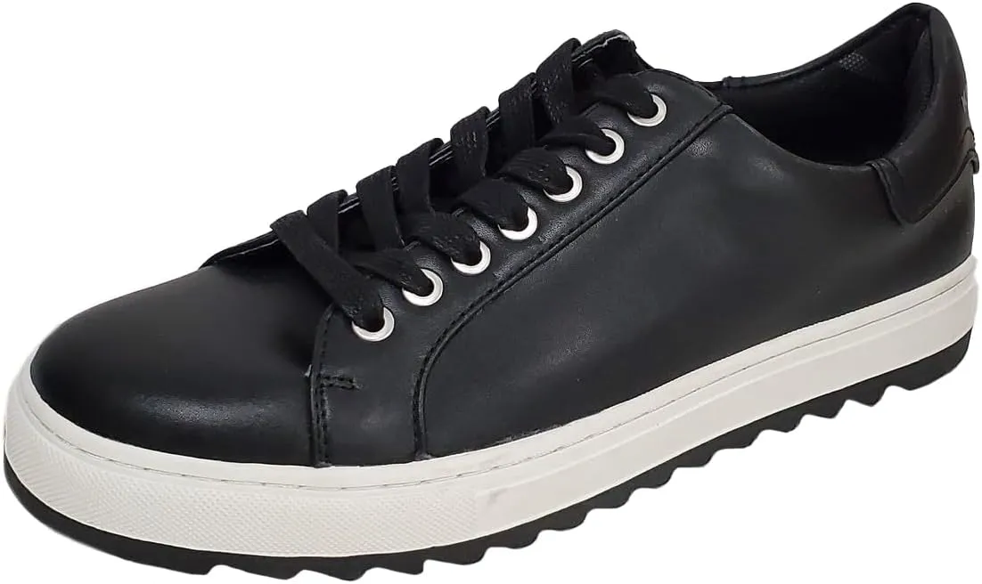 Karl Lagerfeld Paris Men's Recycled Leather Low Top Sneaker