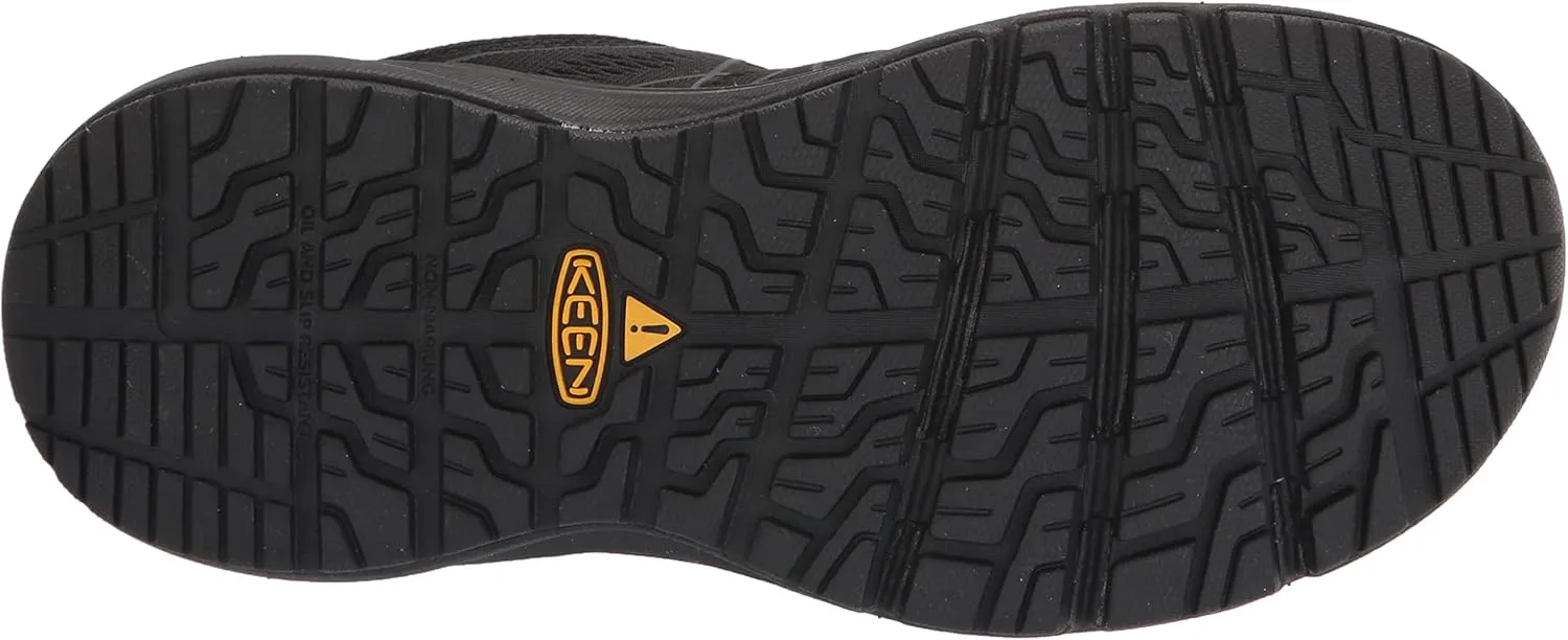 KEEN Utility Women's Vista Energy Shift Low Height Composite Toe ESD Slip-On Industrial Work Shoe