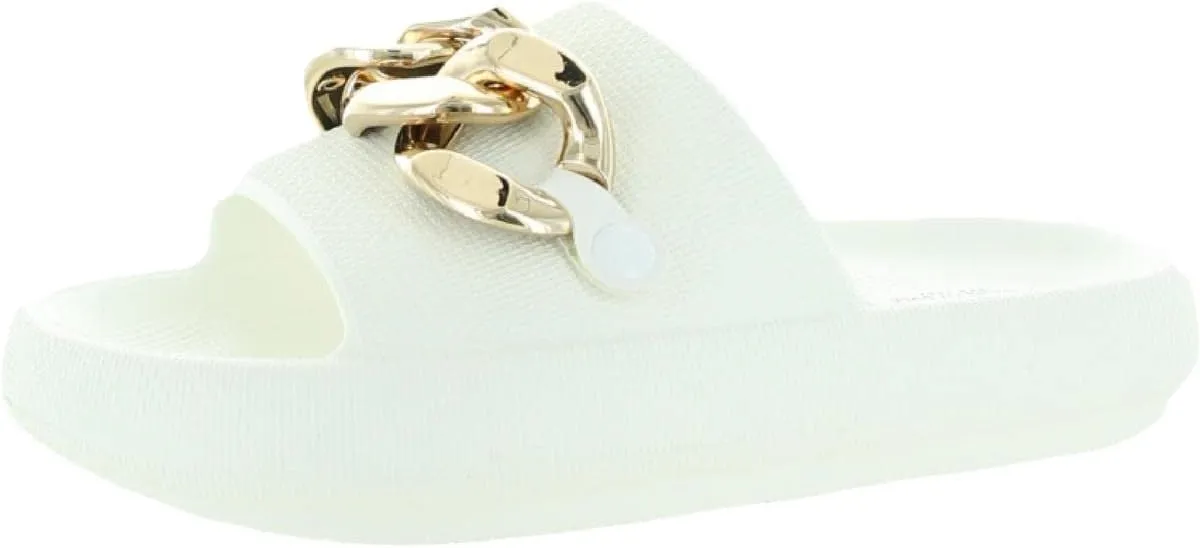 Kenneth Cole Women's Mello Eva Chain Sandal Slide