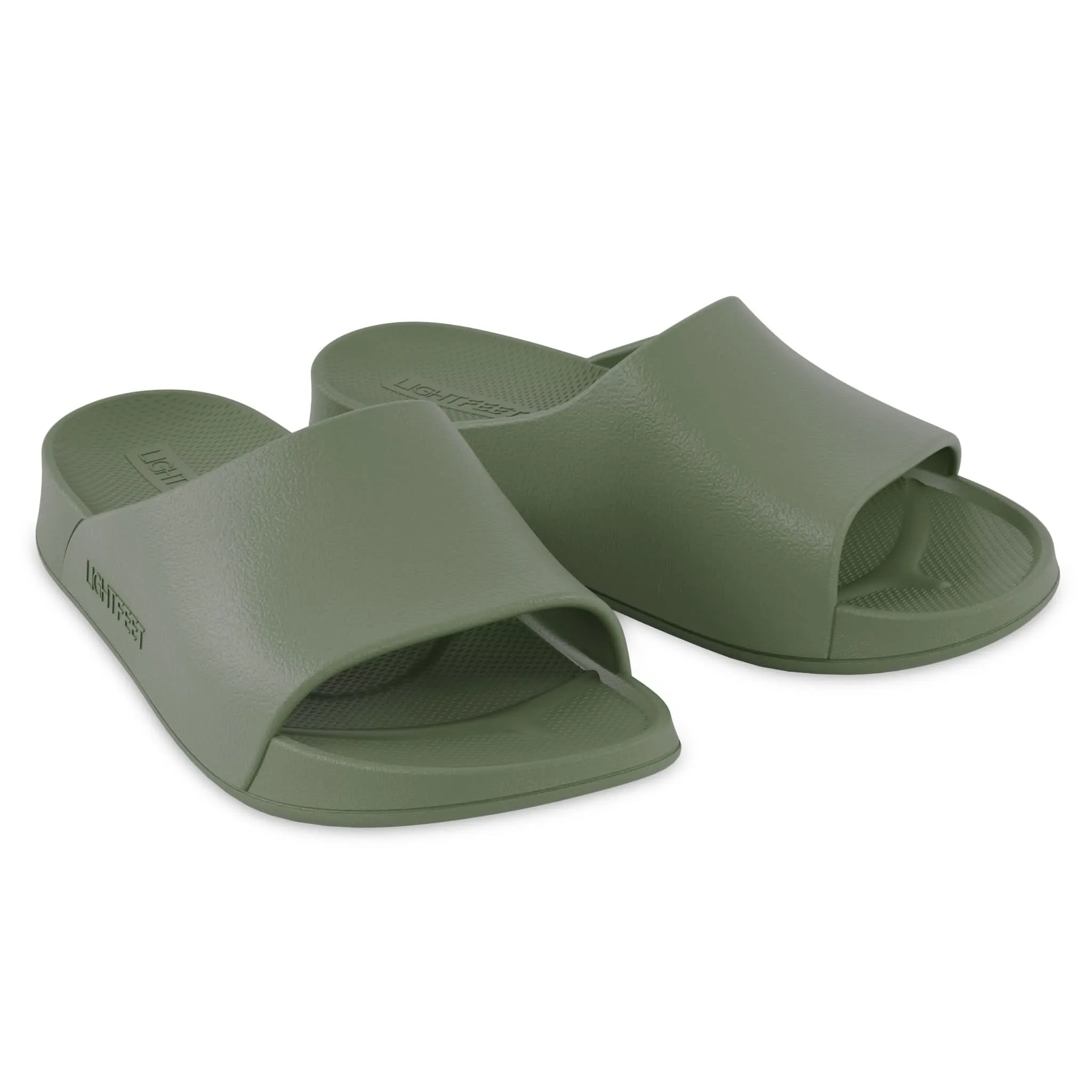 Khaki - Single Strap Slides