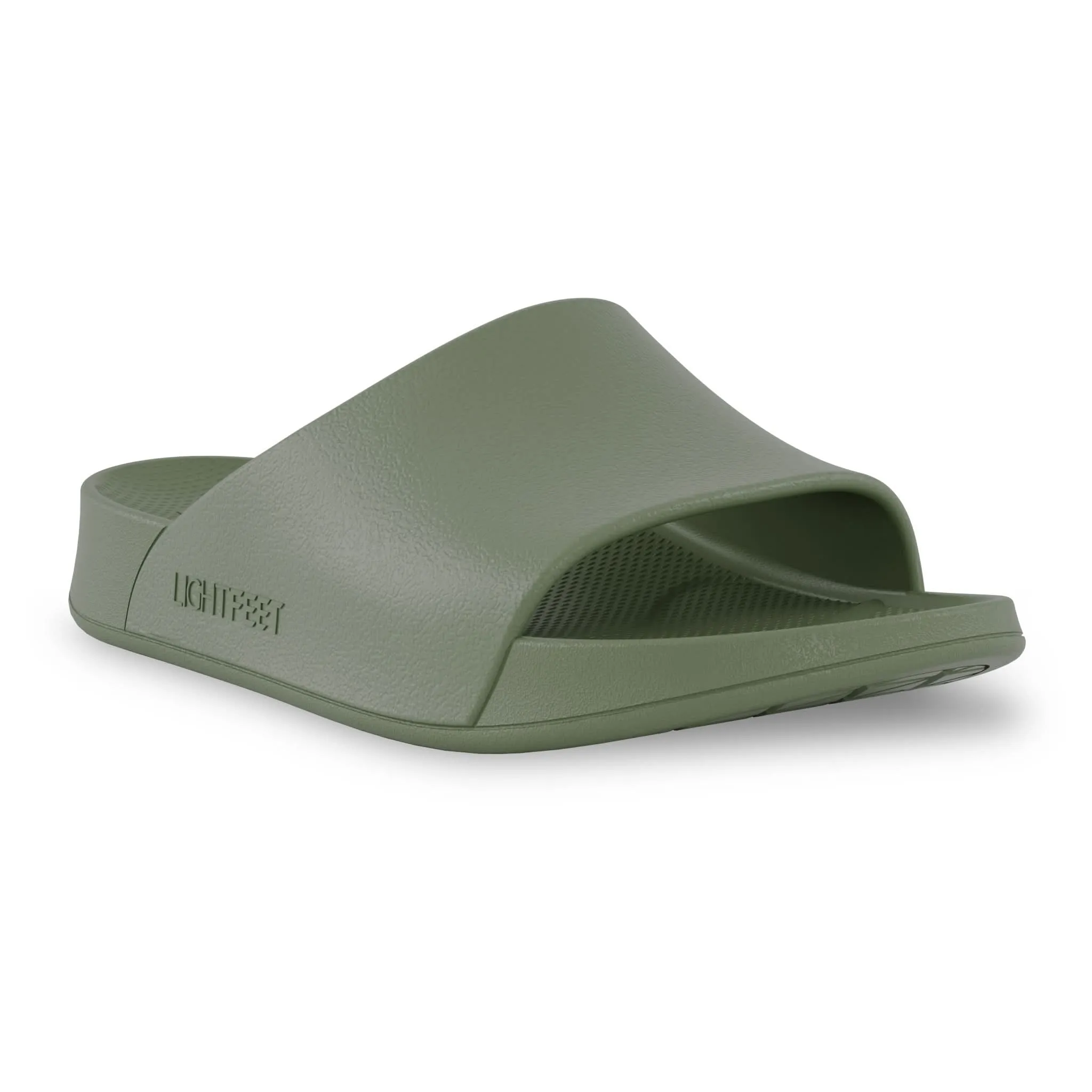 Khaki - Single Strap Slides