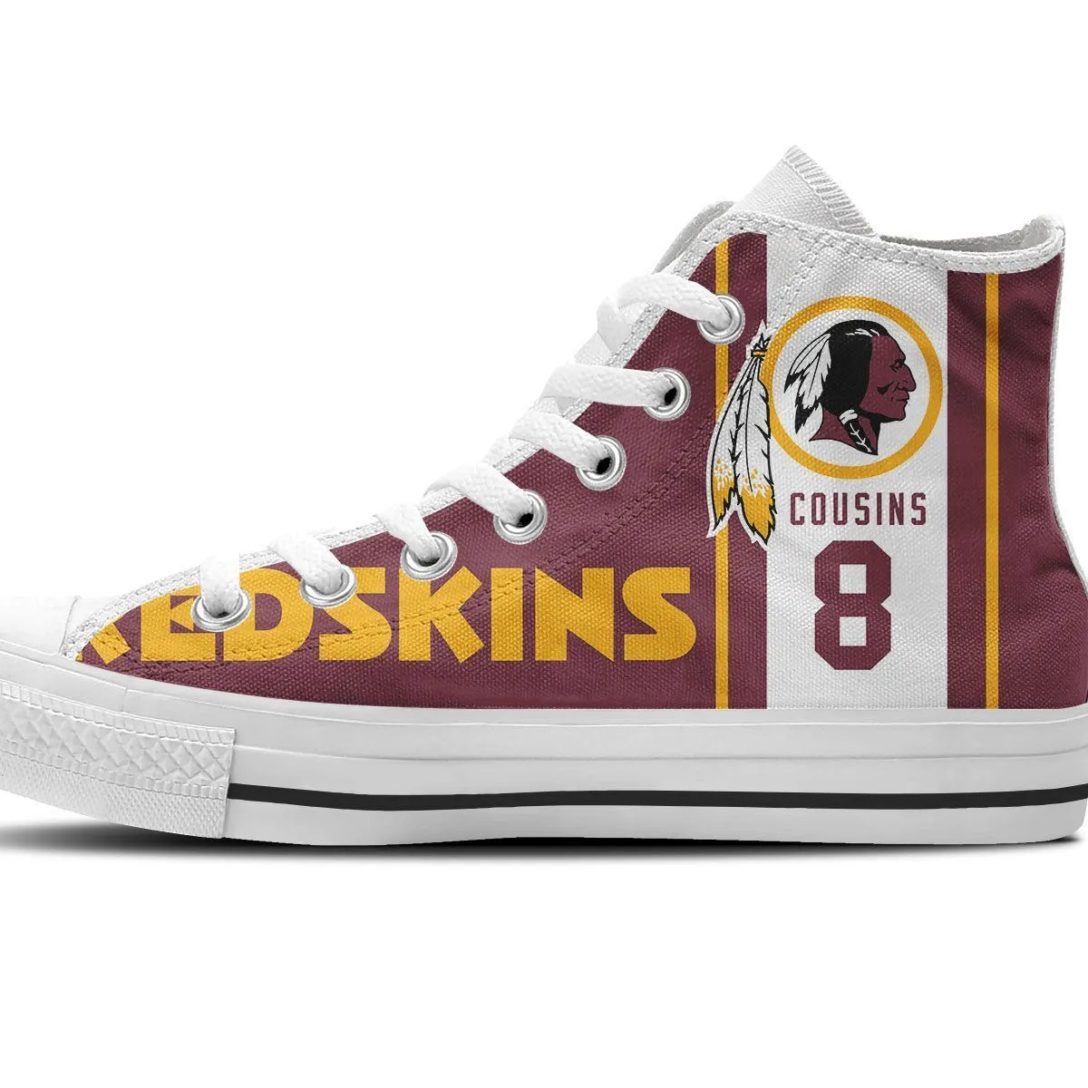 kirk cousins mens high top sneakers high top