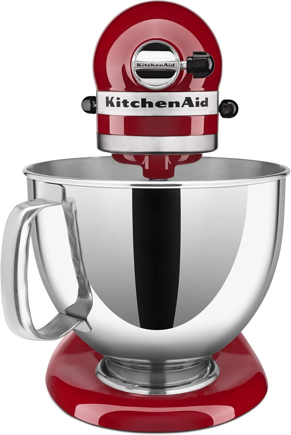 KitchenAid KSM150FEER Value Bundle Artisan 5 Quart Stand Mixer, Empire Red