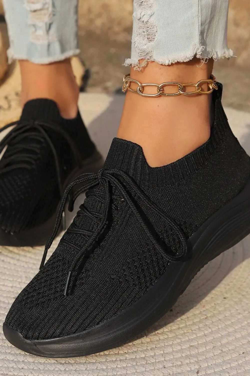 Lace Up Travel Sneakers