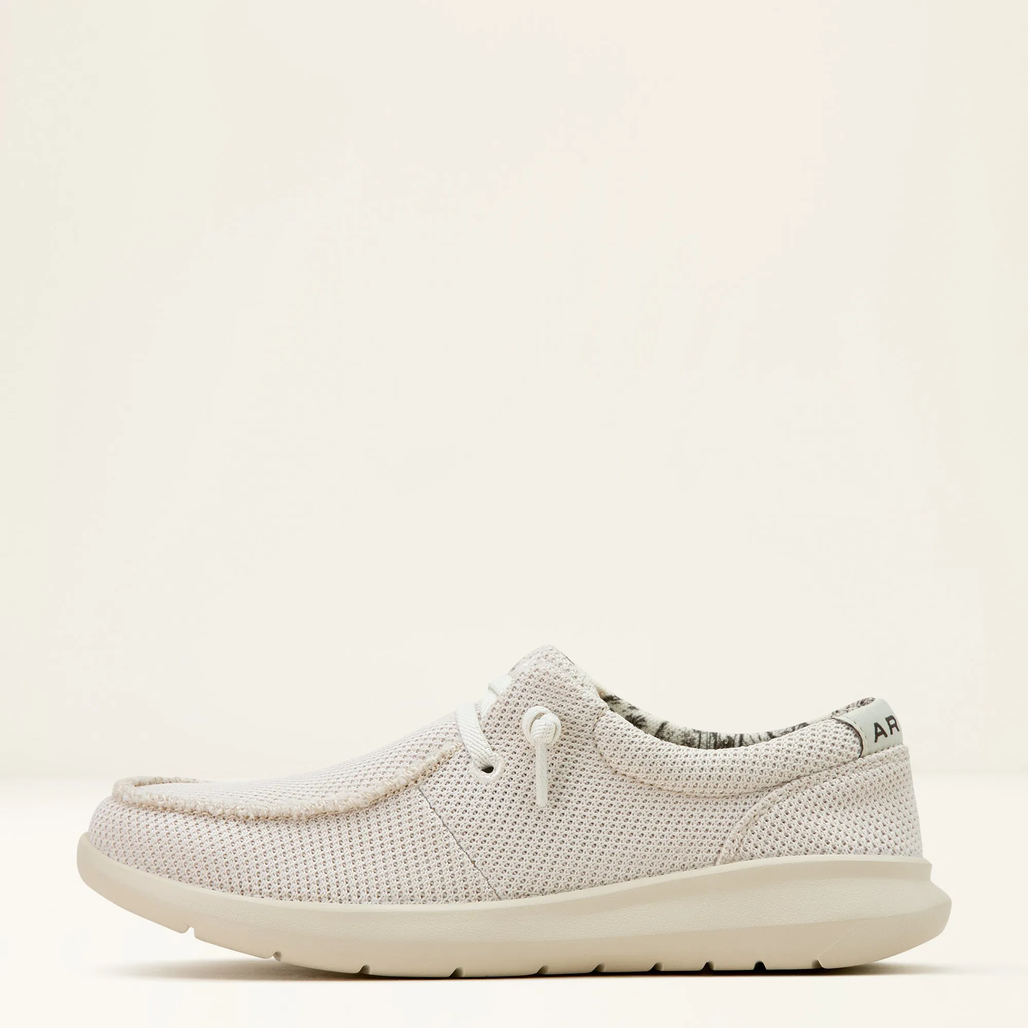 Ladies Ariat Cream Mesh Hilo Shoe - 10061254