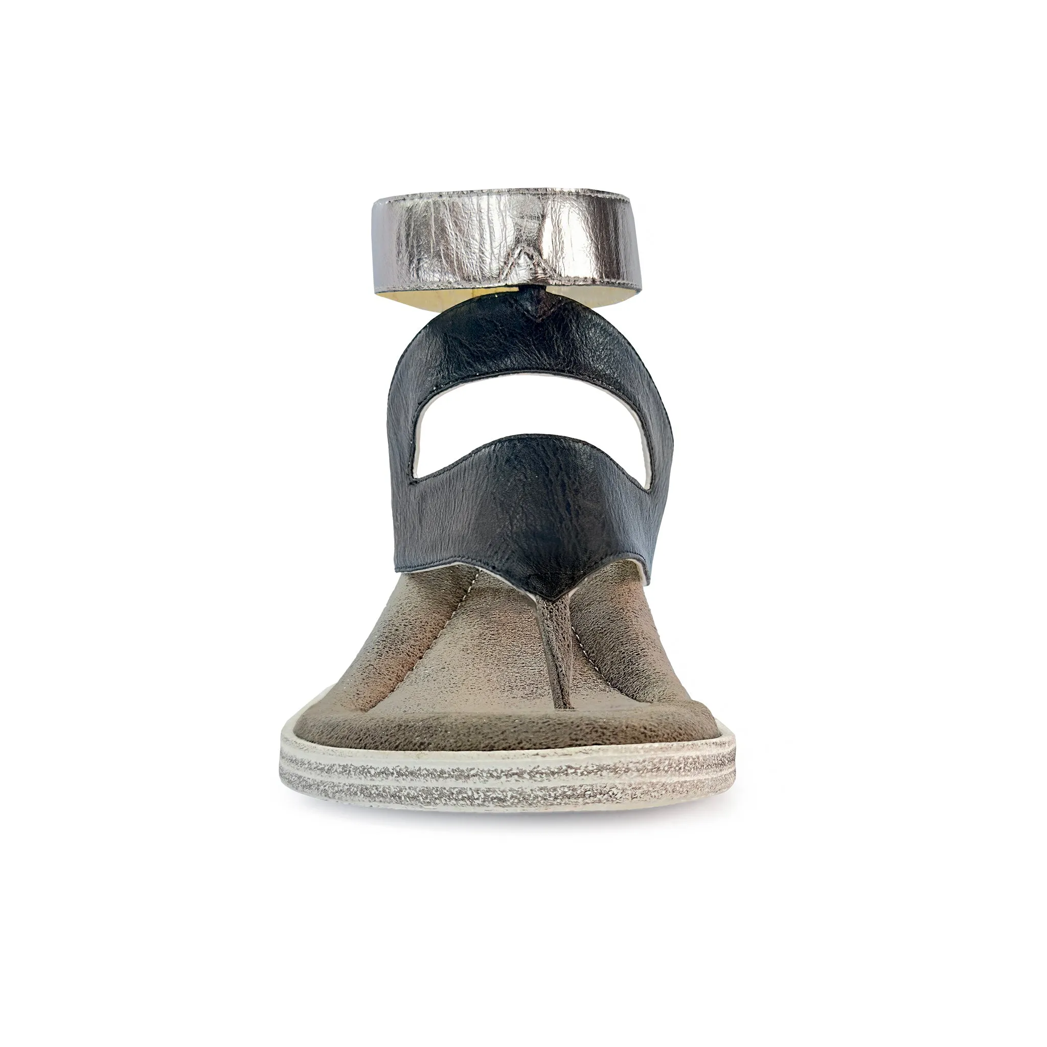 Lava 2 - Bone flips to Black - 4 Way Sandal