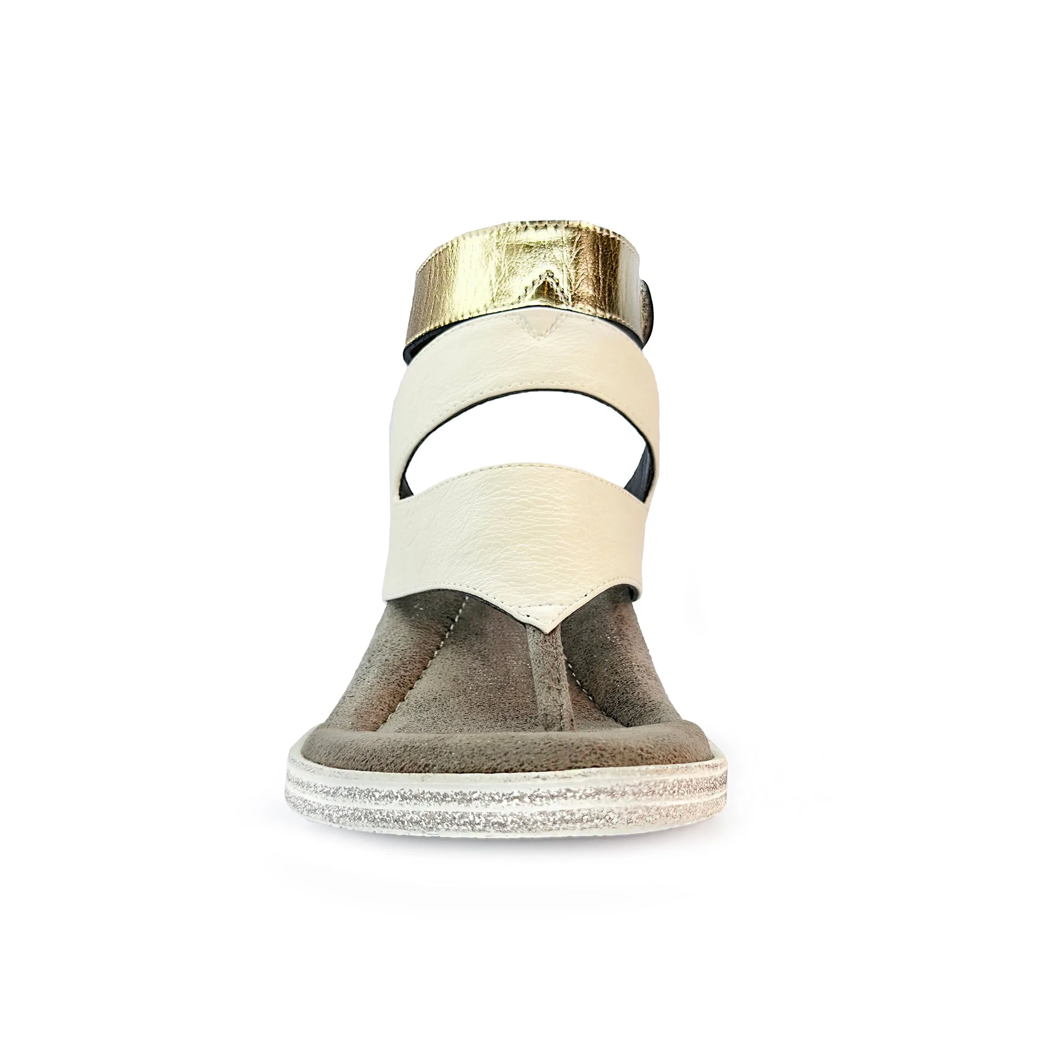 Lava 2 - Bone flips to Black - 4 Way Sandal