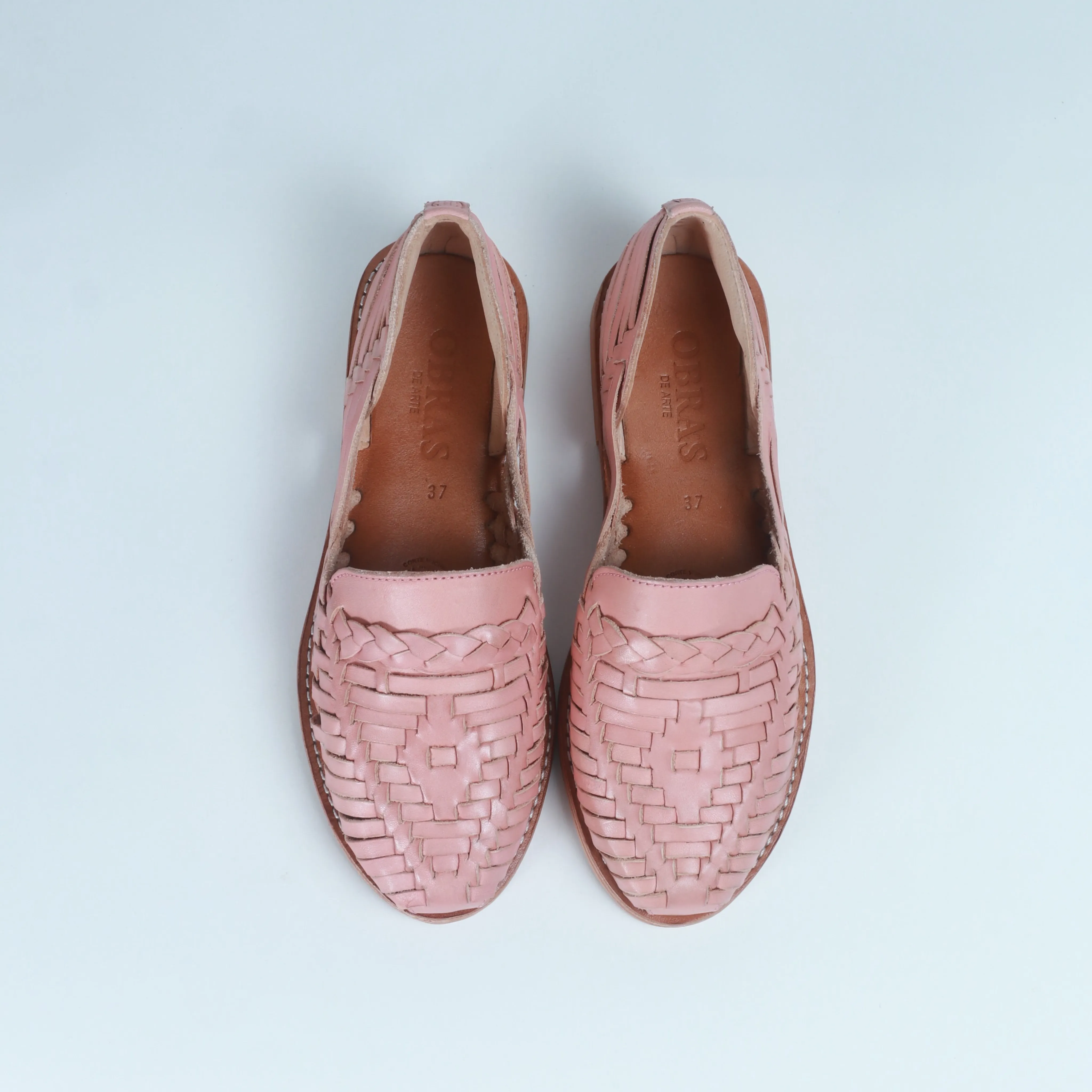 Light Pink Leather Isabel Loafer