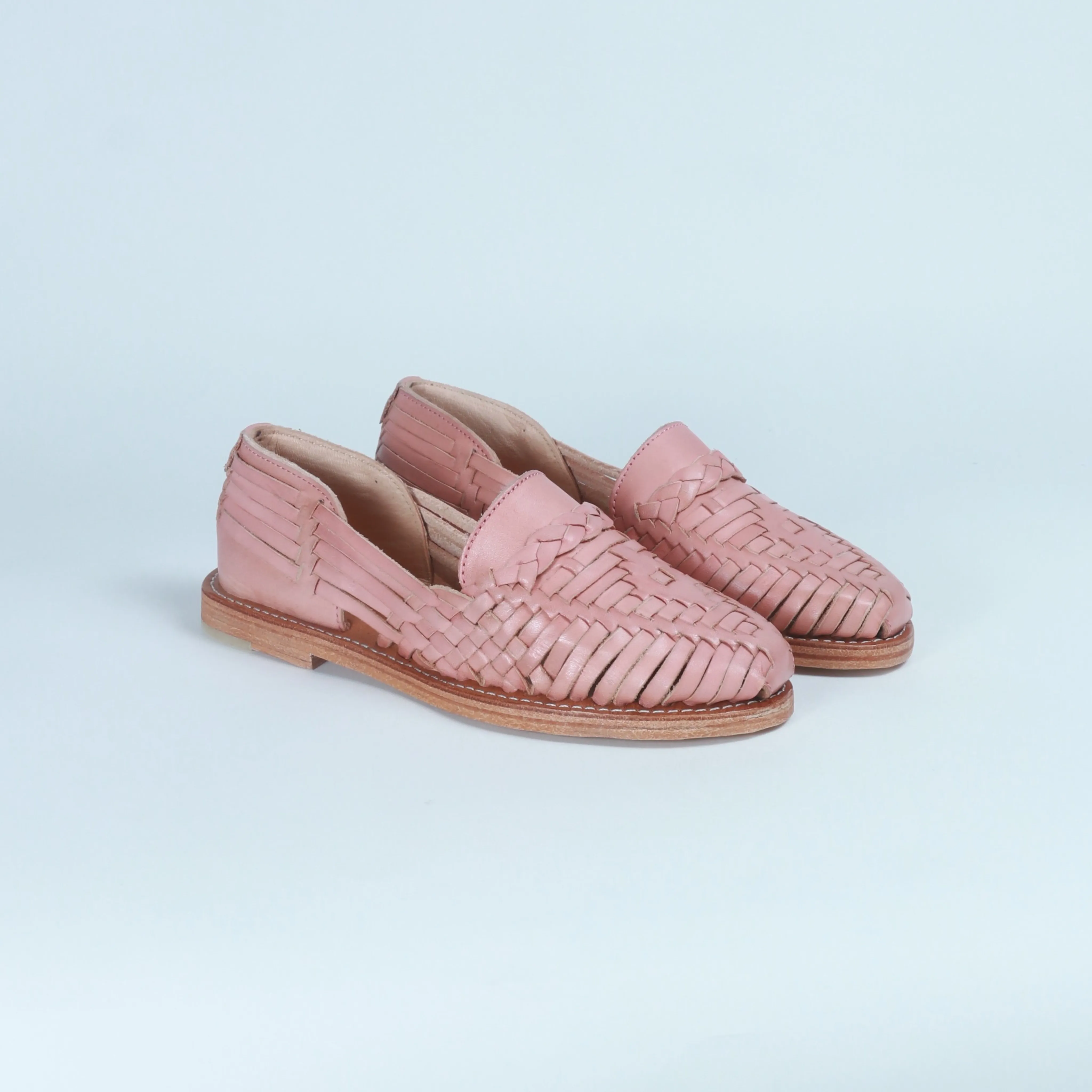 Light Pink Leather Isabel Loafer