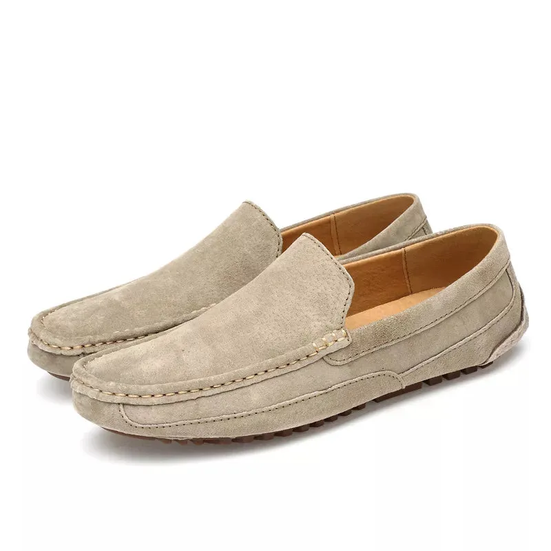 Loafer Herren Echt Privacy-focused Edle Emil Power-efficient Wildleder Elegante Aus – Qualität
