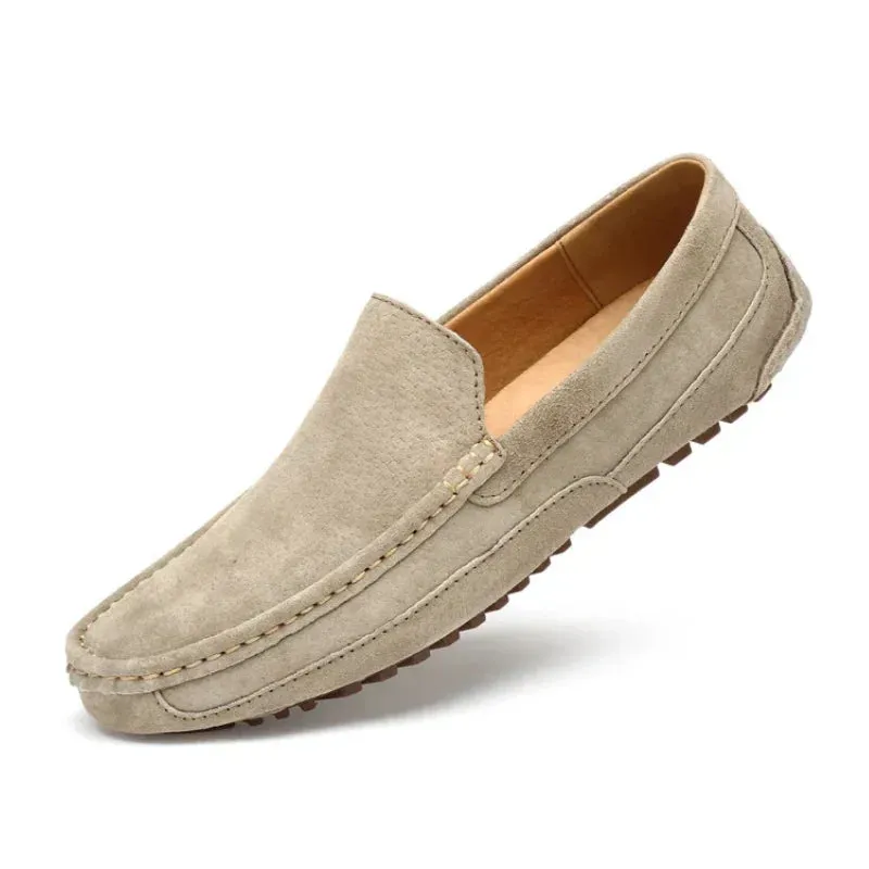 Loafer Herren Echt Privacy-focused Edle Emil Power-efficient Wildleder Elegante Aus – Qualität