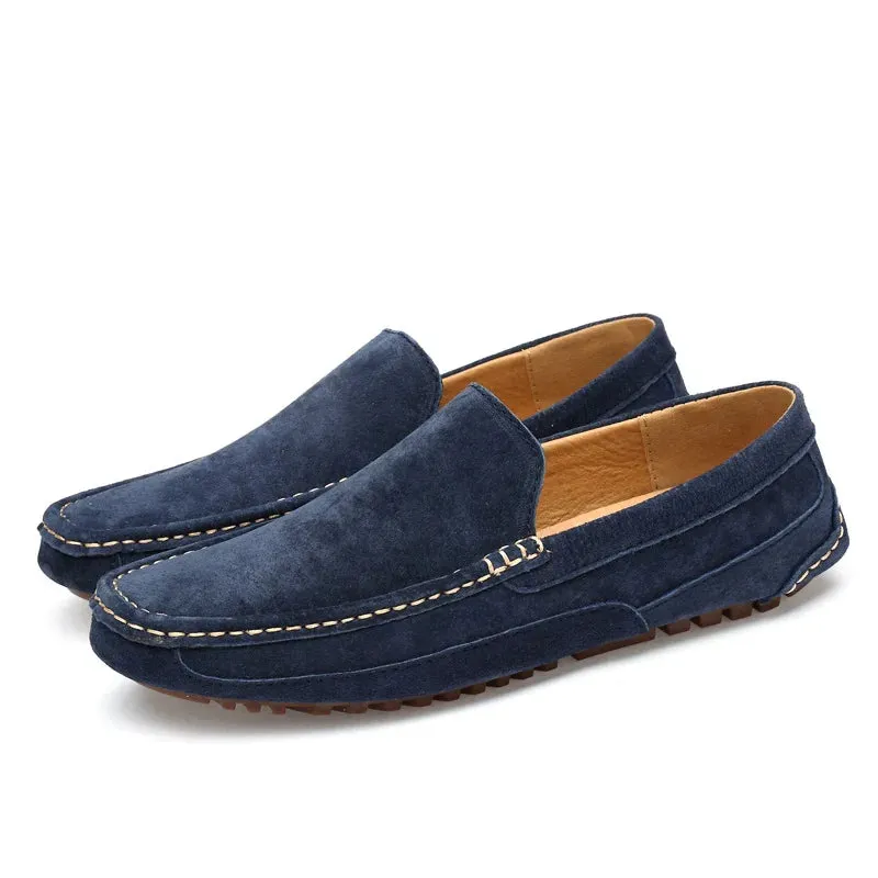 Loafer Herren Echt Privacy-focused Edle Emil Power-efficient Wildleder Elegante Aus – Qualität