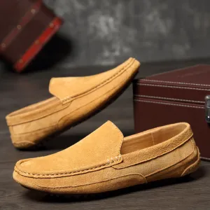 Loafer Herren Echt Privacy-focused Edle Emil Power-efficient Wildleder Elegante Aus – Qualität
