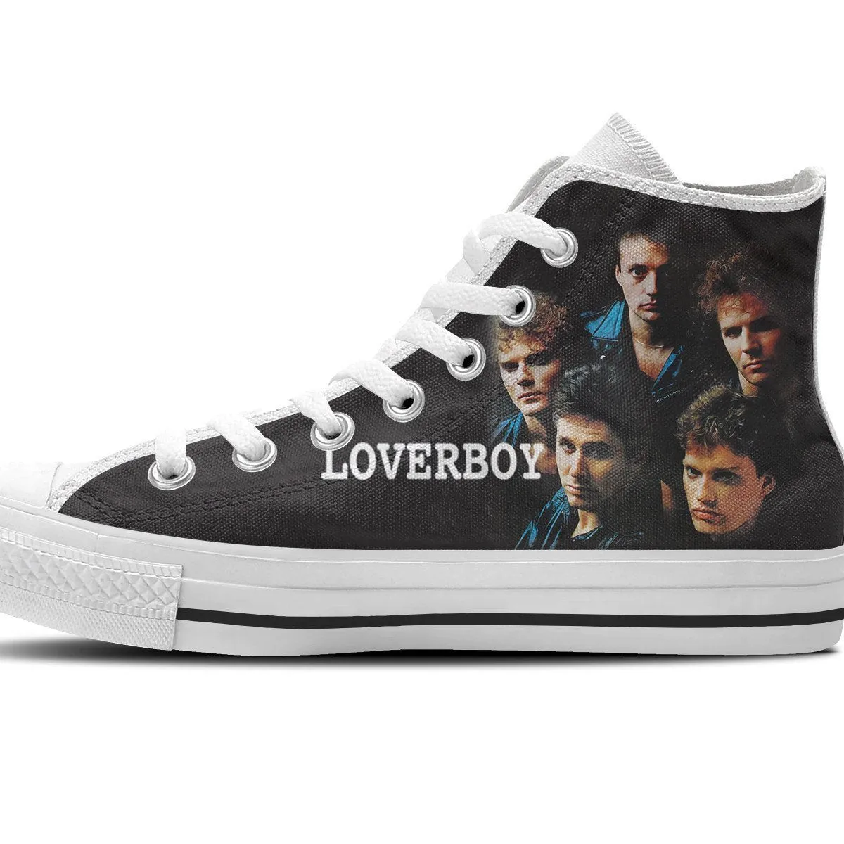 loverboy ladies high top sneakers