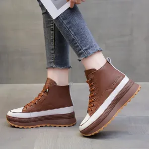 Luxe Lift Women's High-Top Sneakers