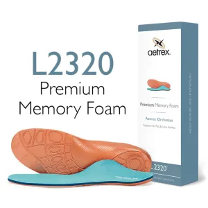 Men's Premium Memory Foam Posted Orthotics