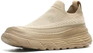 Men's Summer and Autumn Men's Shoes All Match Breathable Thick Sole Casual Flying mesh Shoes