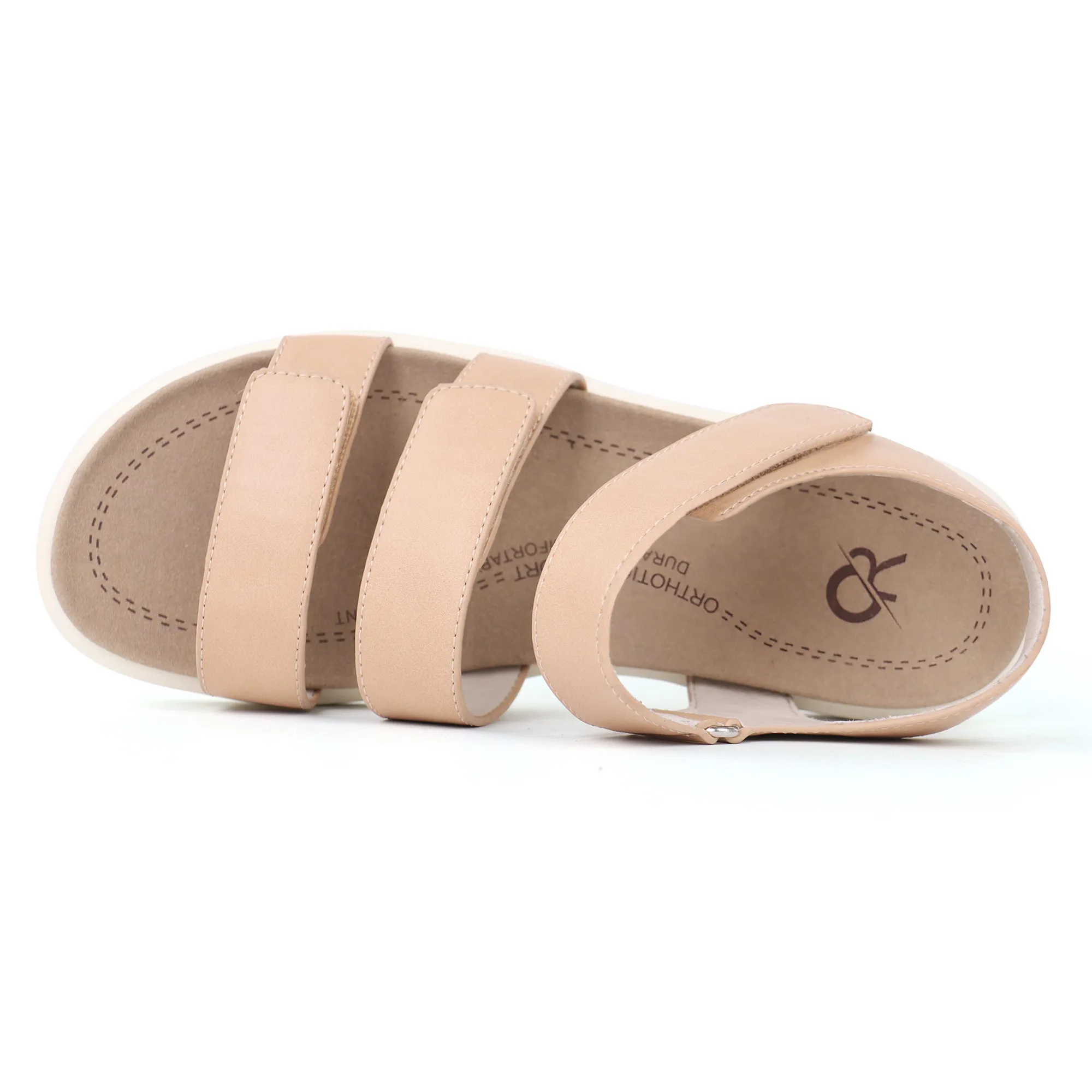 Navy Arch Support Sandals-Kitty