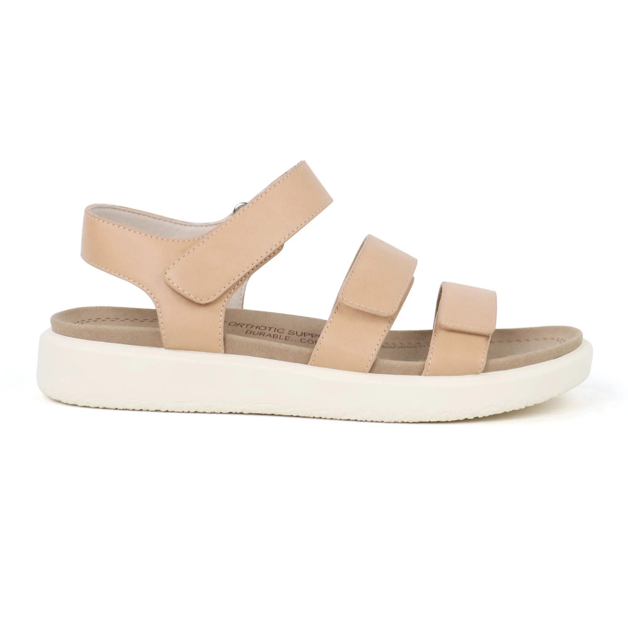 Navy Arch Support Sandals-Kitty