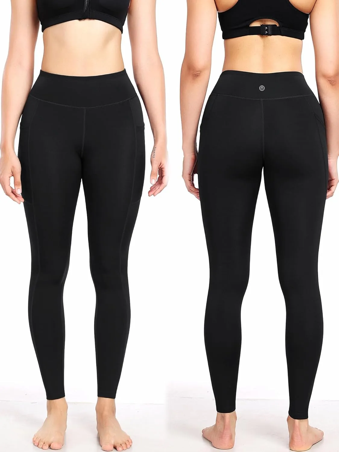 NELEUS High Waist Running Workout Leggings for Yoga with Pockets