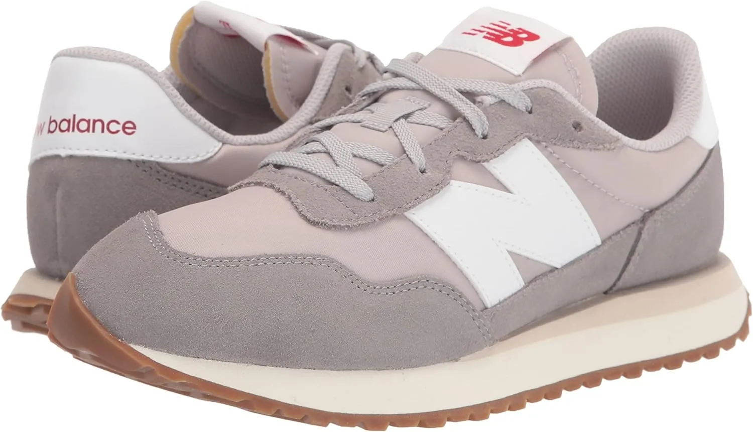 New Balance Unisex-Child Kids 237 V1 Lace Up Sneaker