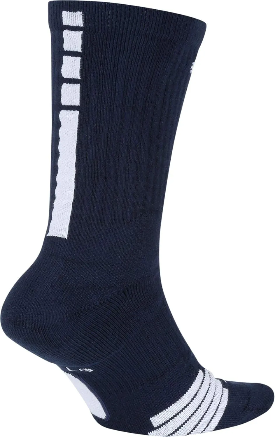 NIKE Elite Basketball Crew Socks (Midnight Navy/White